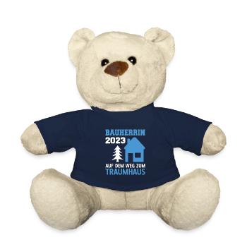 Auf Dem Weg Zum Traumhaus Bauleiterin 2023 - Teddy - French Navy - Vorne