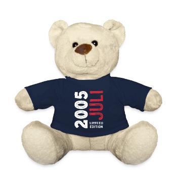 Limited Edition Juli 2005 - Geburtstag - Geschenk - Teddy - French Navy - Vorne