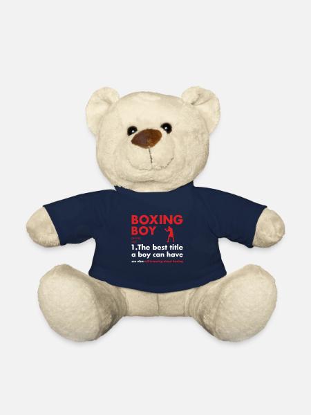 Sport Boy Définition Boxe - Nounours - bleu marine