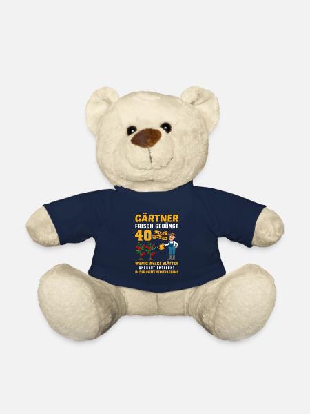 Garten Outfit für Gärtner zum 40. Geburtstag - Teddy - French Navy