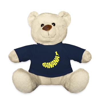 Banane - Coole Frucht Logo - Teddy - French Navy - Vorne