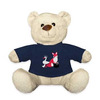 Slow Food Fuchs und Gans - Teddy - French Navy - Vorne