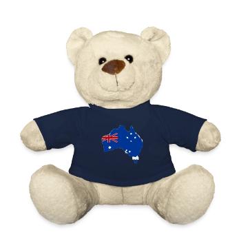 Australia - Teddy Bear - french navy - Front