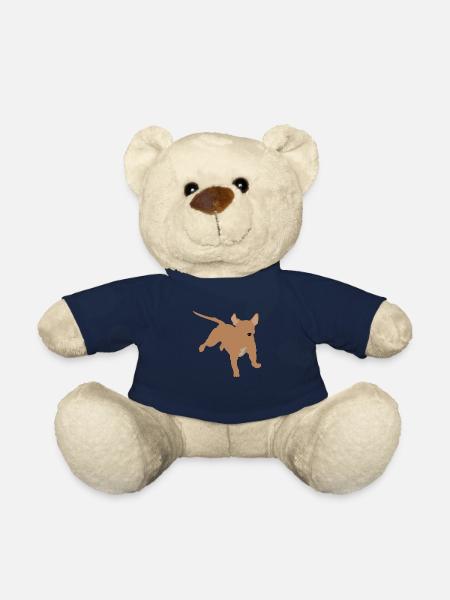 pitbull - Nounours - bleu marine