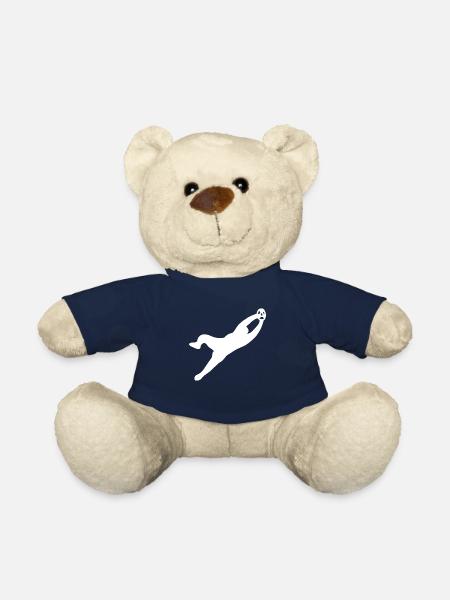 Fußball Torwart Soccer - Teddy - French Navy
