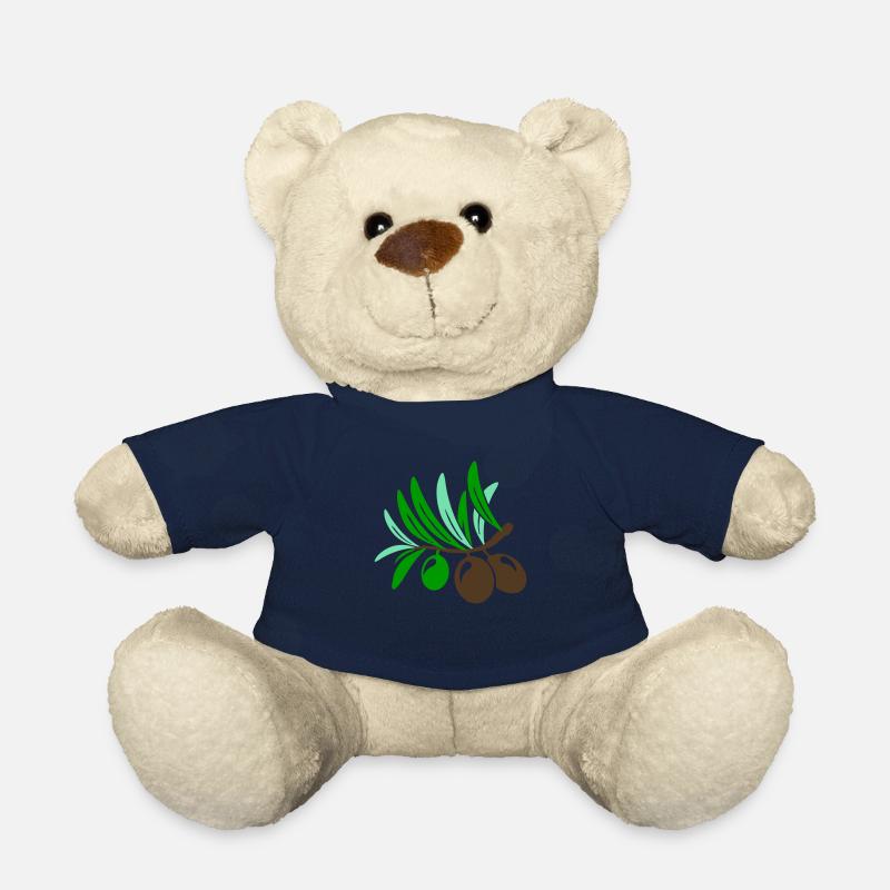 Olive 3 Zweig Blatt Olivenöl Öl Mittelmeer Salat - Teddy - French Navy