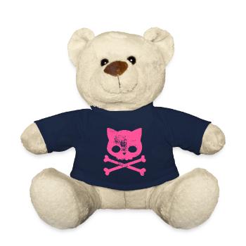 Mieze Pink - Katze Punk - Teddy - French Navy - Vorne