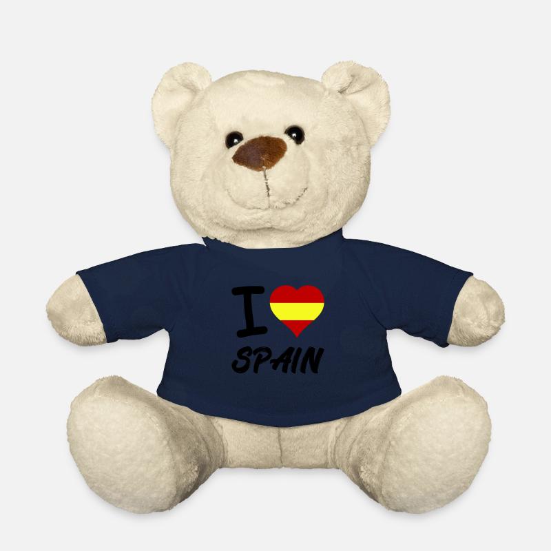 J’aime l’Espagne - Nounours - bleu marine
