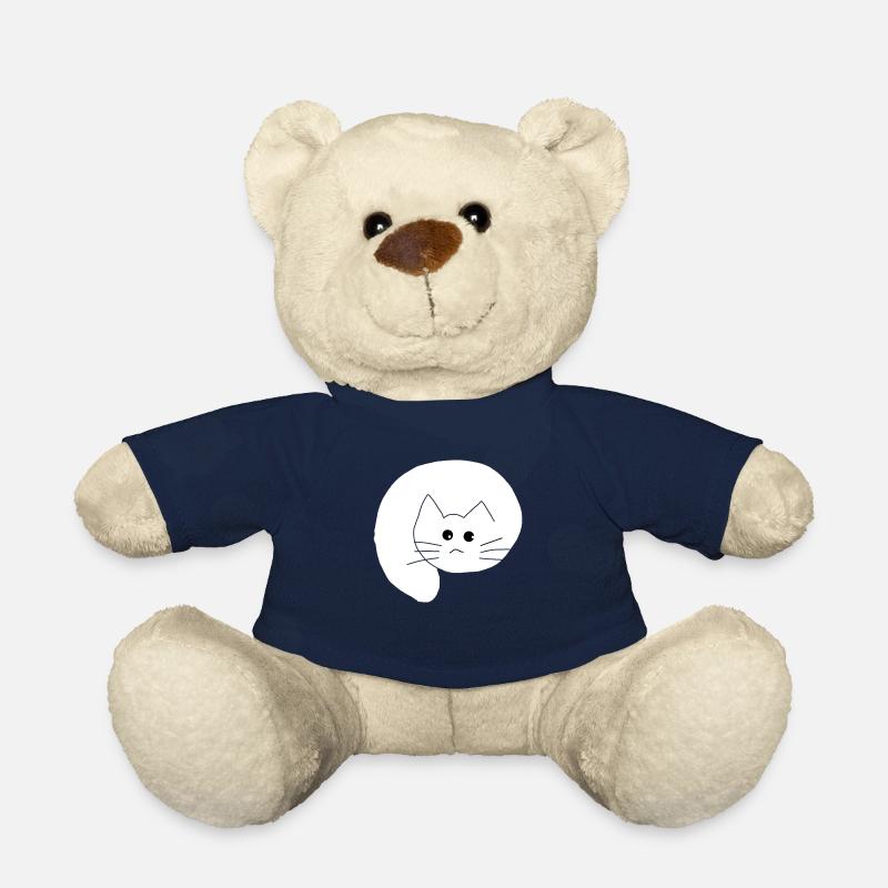 Katze weiss 1 - Teddy - French Navy