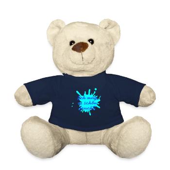 ich mag es schön feucht - Teddy - French Navy - Vorne