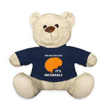Bitcoin BTC Crypto Blockchain Münze Börse Coin - Teddy - French Navy - Vorne