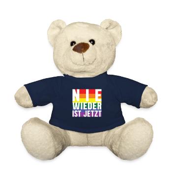 Nie wieder Schriftzug Pride - Teddy - French Navy - Vorne