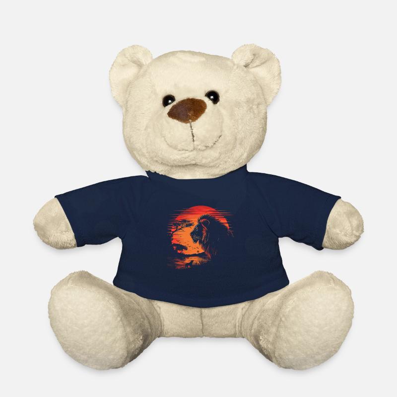 Löwe Wildkatze - Teddy - French Navy