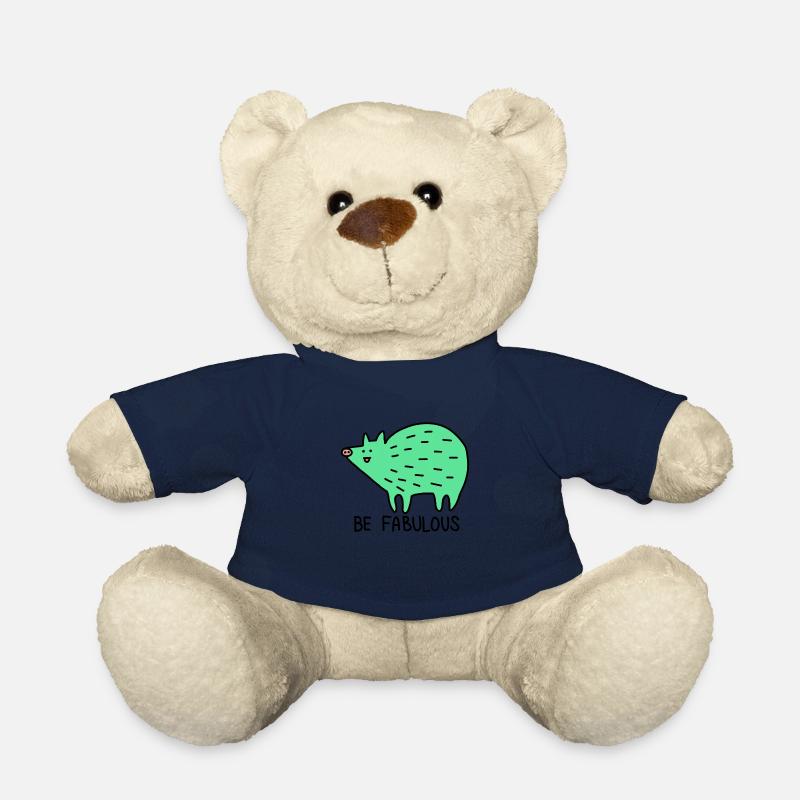 Être fabuleux - Nounours - bleu marine