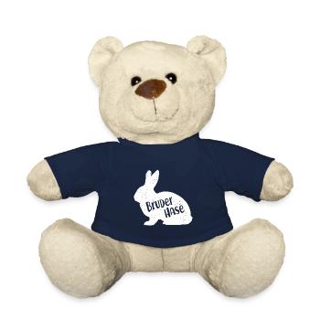 Bruder Hase Familie Geschwister Osterhase Hasen - Teddy - French Navy - Vorne