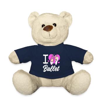 Danseuse de ballet - Nounours - bleu marine - Devant