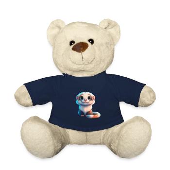 süsses Baby Frettchen - Teddy - French Navy - Vorne