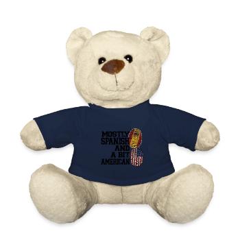 Spanisch Spanien Spanische Wurzeln Geschenk - Teddy - French Navy - Vorne
