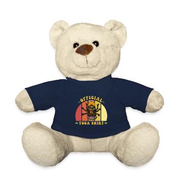 Yoga Yogalehrer Meditation Faultier Buddha - Teddy - French Navy - Vorne