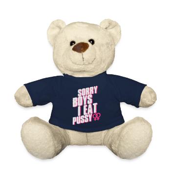 Sorry Boys I eat pussy - Nounours - bleu marine - Devant