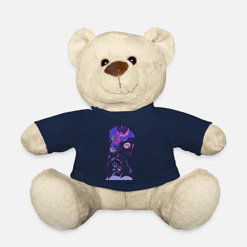 Tag der Toten Frau Tattoo - Teddy - French Navy