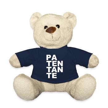 Patentante - tolles Motiv für die Tante - Teddy - French Navy - Vorne