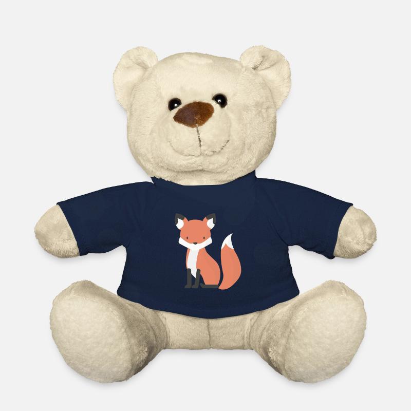 Fox Fox - Teddy Bear - french navy