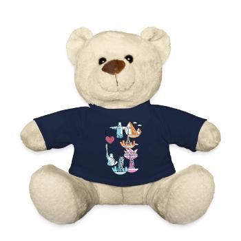 aime voyager - Nounours - bleu marine - Devant