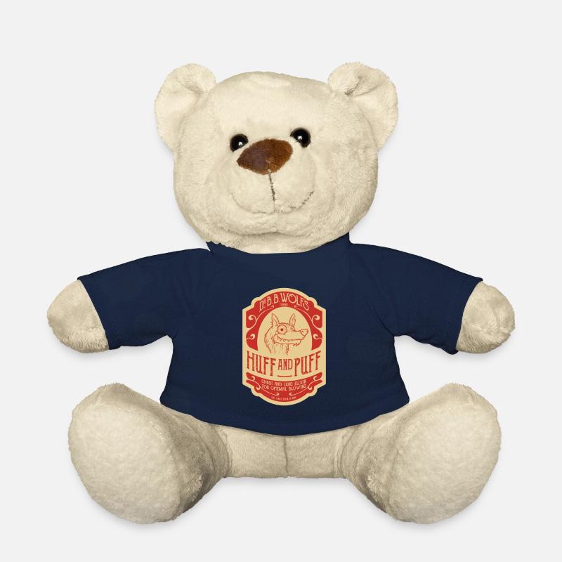 Dr. BB Wolf's "Huff And Puff" - Teddy Bear - french navy