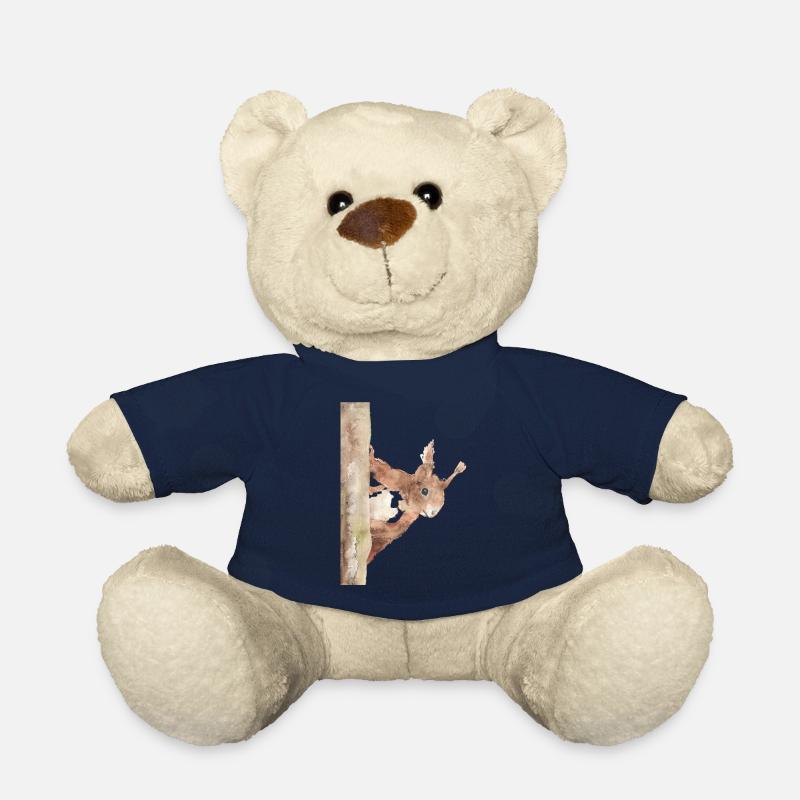 Squirrel - Teddy Bear - french navy
