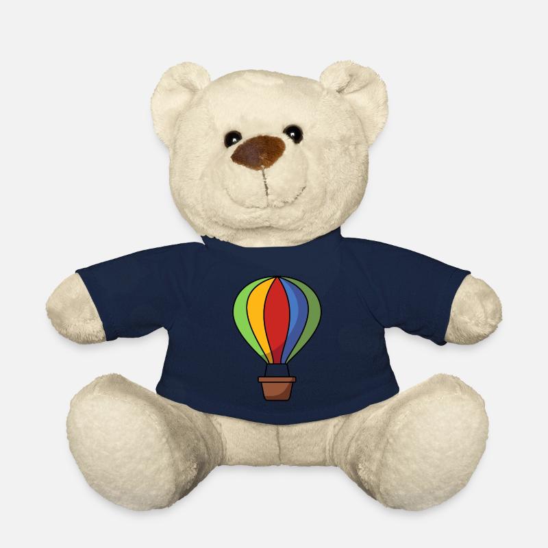 Montgolfière - Nounours - bleu marine