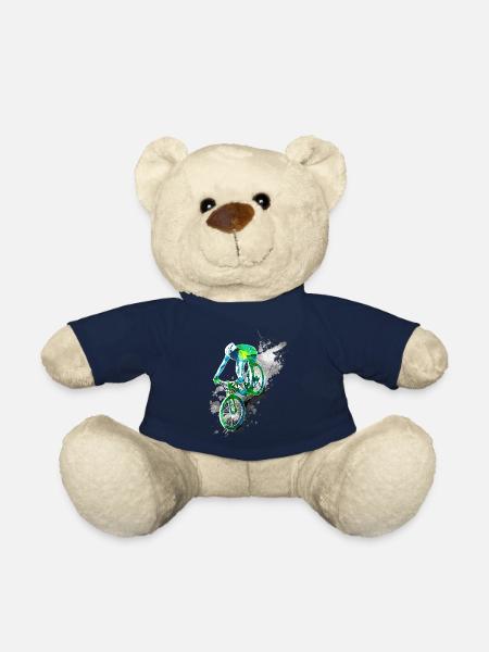 Downhill action - Nounours - bleu marine