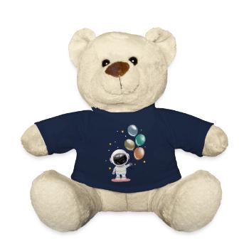 astronaut with balloons - Teddy Bear - french navy - Front
