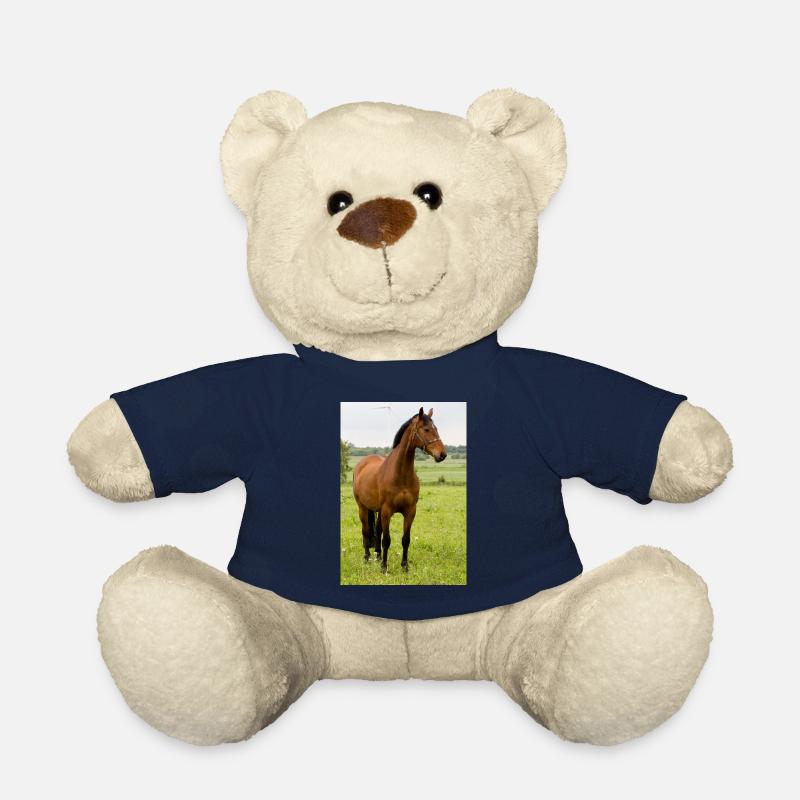 Cheval. Cheval. - Nounours - bleu marine