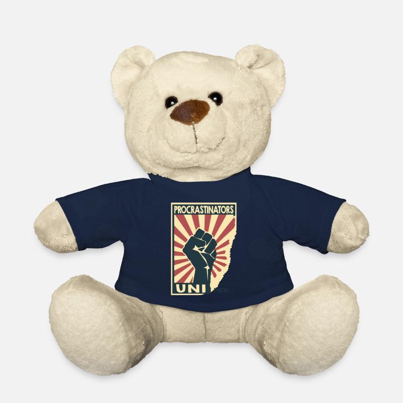 Procrastinateurs uni... meh - Nounours - bleu marine