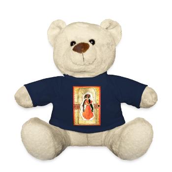 Victorian Lady Orange - Teddy Bear - french navy - Front