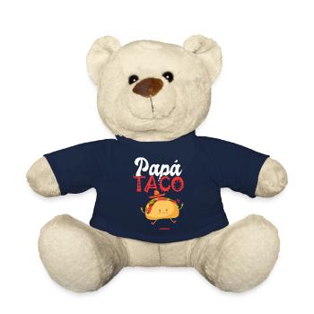 dad taco Taco Tacos mexikanisches Essen Geschenk - Teddy - French Navy - Vorne