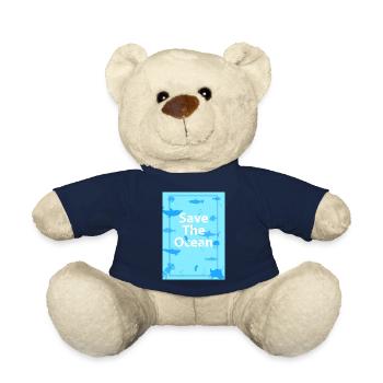 Fig. 3 - Teddy Bear - french navy - Front