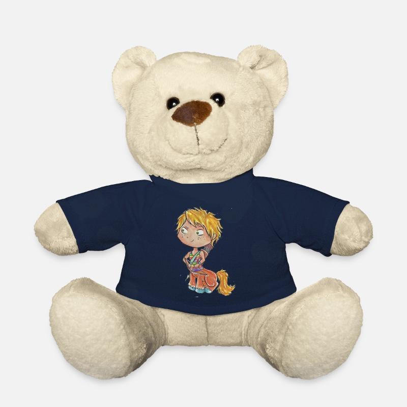 Signe du zodiaque: Sagittaire - Nounours - bleu marine