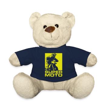 SUPER MOTO silhouette - Teddy - French Navy - Vorne