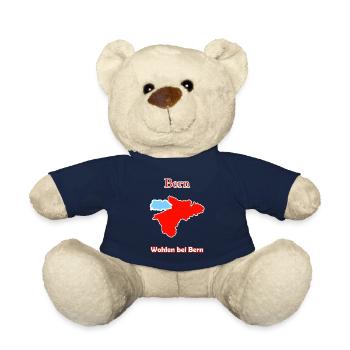 Bezirke Wohlen bei Bern Karte mit Bern Stadtkarte - Teddy - French Navy - Vorne