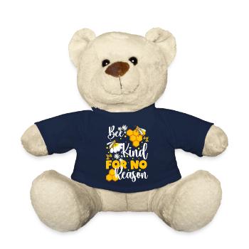 bee bees nature animal welfare - Teddy Bear - french navy - Front