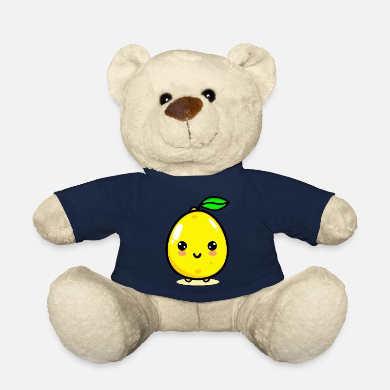 Niedliche Zitrone Kawaii Lemon - Teddy - French Navy
