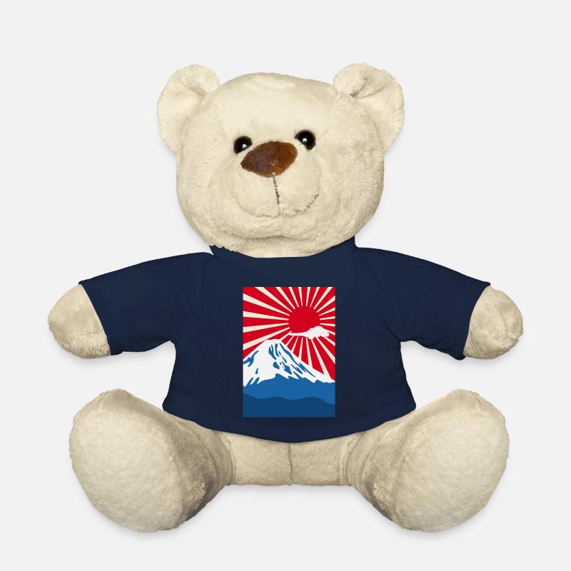 Mont Fuji - Nounours - bleu marine