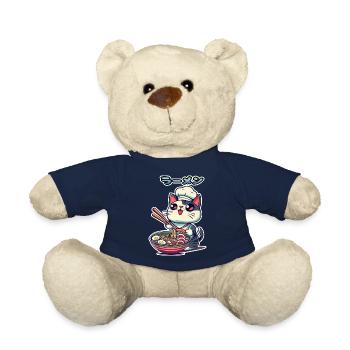 Lustige Ramen-Katze - Teddy - French Navy - Vorne