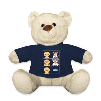 Rat Eater Quick Design for Rat Owners - Teddy Bear - french navy - Front