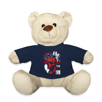 Tattoo Trash Raven - Teddy Bear - french navy - Front
