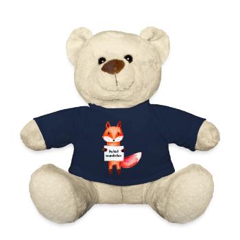 Fuchs - Du bist wunderbar - Teddy - French Navy - Vorne