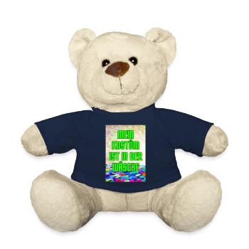 Déguisement de carnaval mon costume est dans le lavage - Nounours - bleu marine - Devant