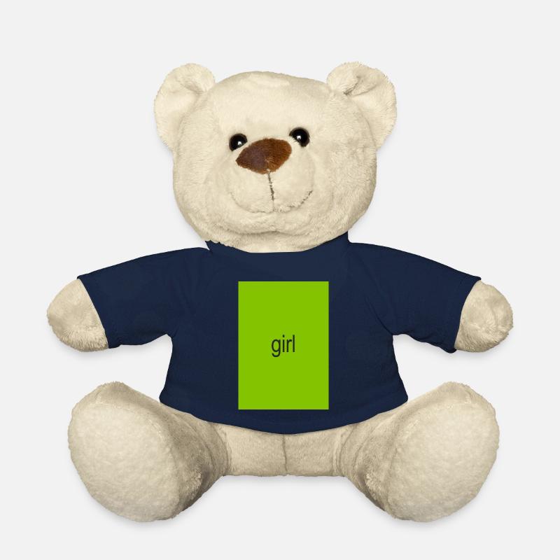 Girl - Teddy Bear - french navy